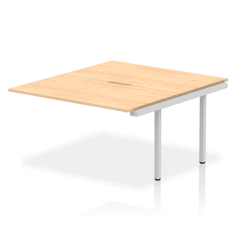 Evolve Plus B2B Bench Desk - 2 Person Extension Kit - Image 17