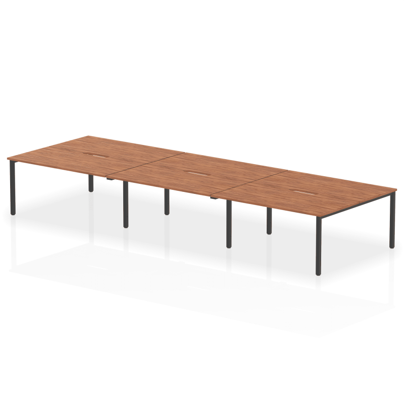 Evolve Plus B2B Bench Desk - 6 Person - Image 54