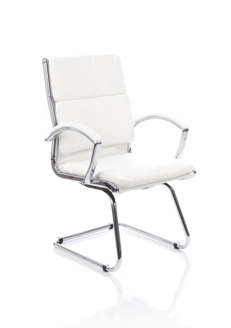 Classic Medium Back Cantilever Visitor Chair with Arms - Image 5