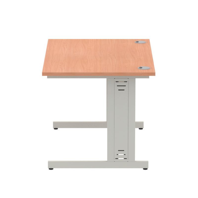 Impulse 1200mm Straight Desk Cable Managed Leg - Image 19
