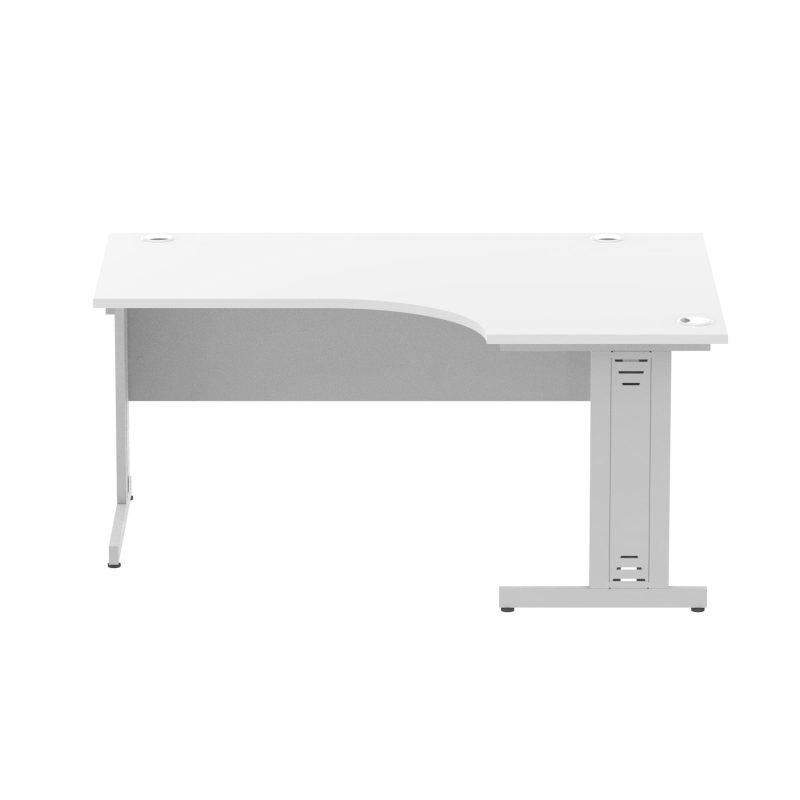 Impulse 1600mm Left Crescent Desk Cable Managed Leg - Image 26