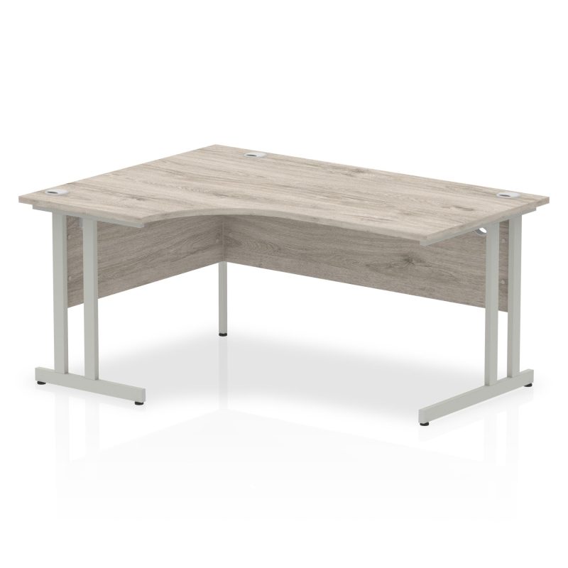 Impulse 1600mm Left Crescent Desk Cantilever Leg - Image 3