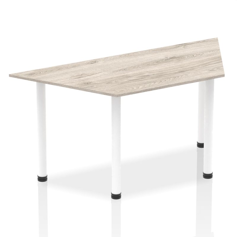 Impulse Trapezium Table With Post Leg - Image 10