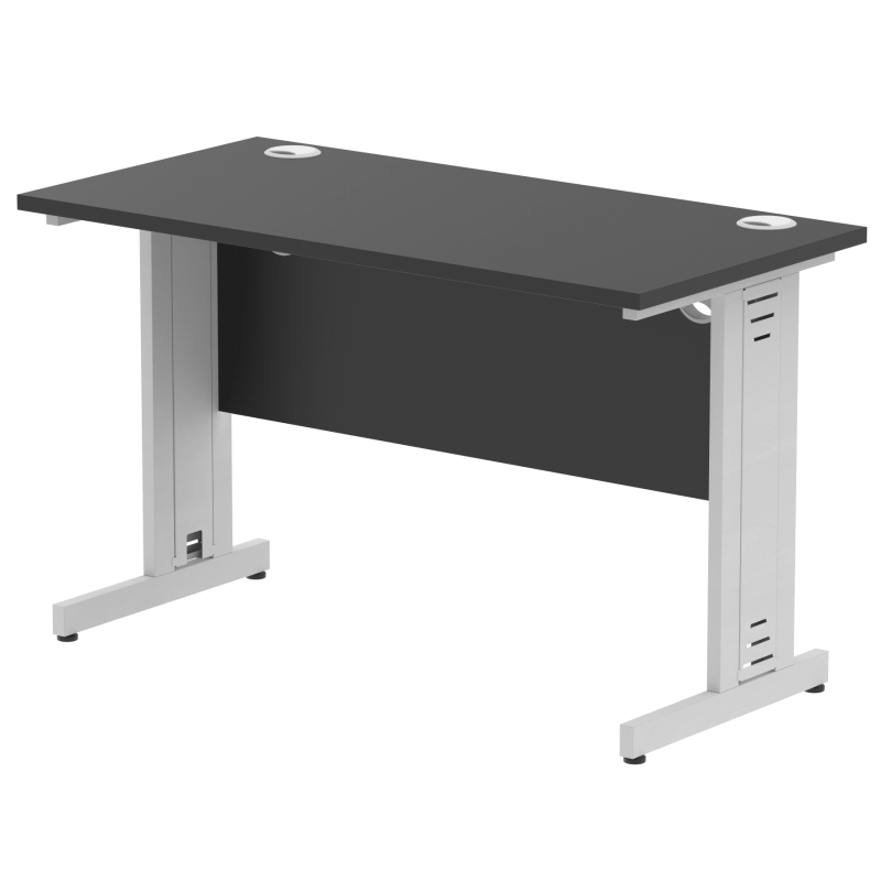 Impulse 1200mm Slimline Desk Cable Managed Leg - Image 13