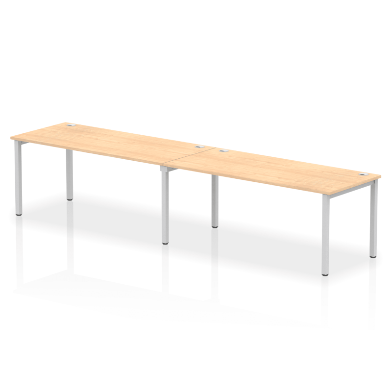 Impulse Single Row Bench Desk - 2 Person - Image 52