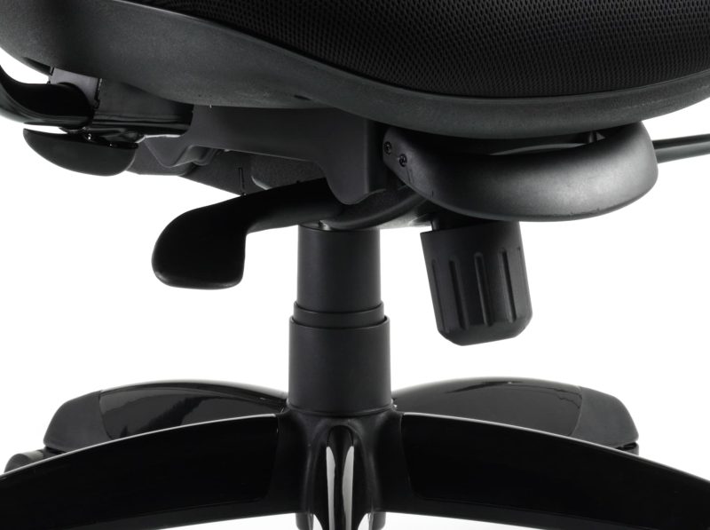 Stealth Shadow High Mesh Back Ergonomic Posture Chair with Arms - Image 20