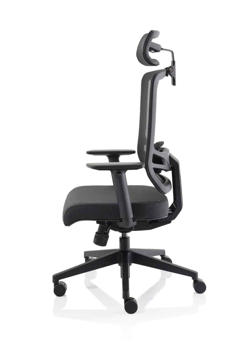 Ergo Twist High Mesh Back Task Operator Office Chair with Arms - Image 15