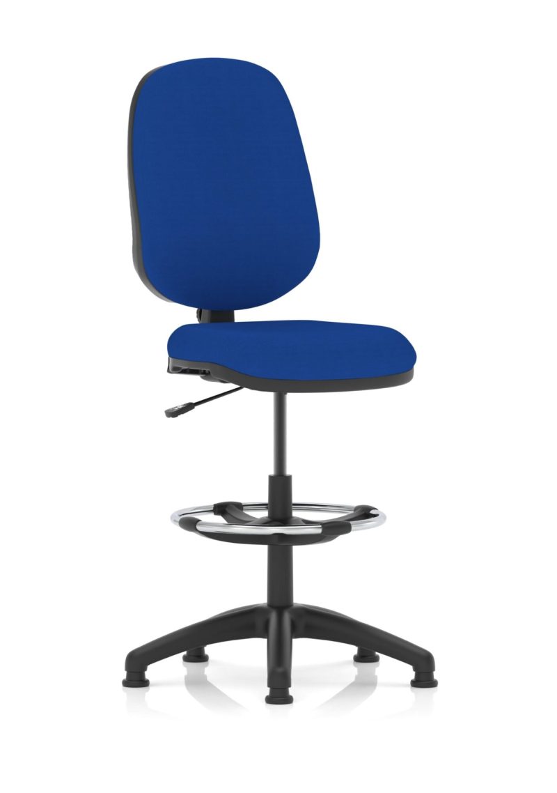 Eclipse Plus I Medium Back Task Operator Office Chair with Hi Rise Draughtsman Kit - Image 20