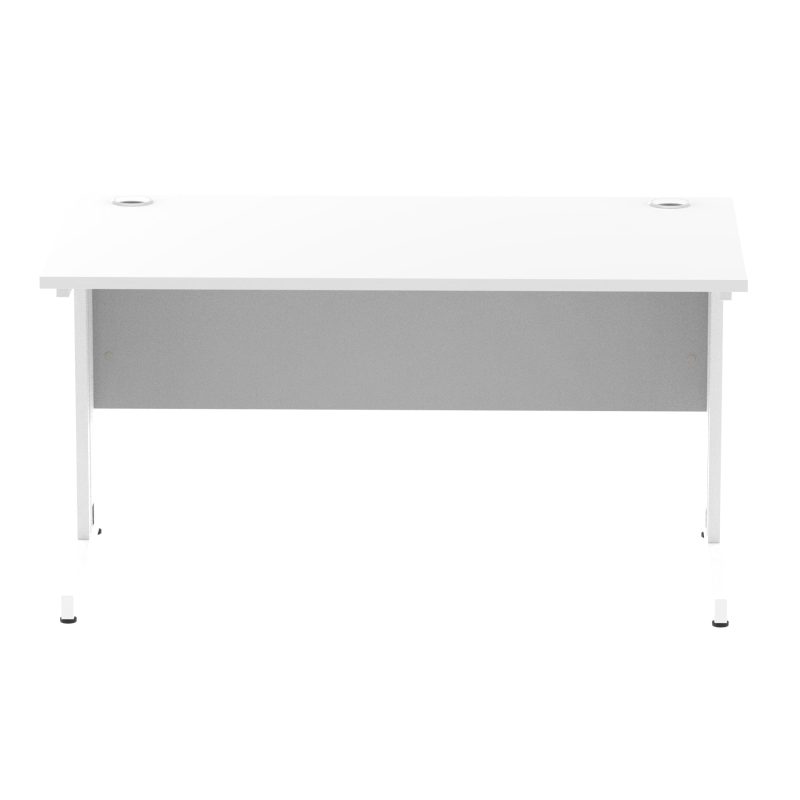 Impulse 1400mm Straight Desk Cable Managed Leg - Image 76