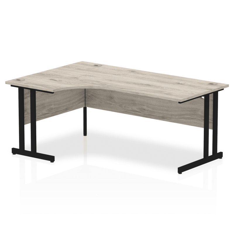 Impulse 1800mm Left Crescent Desk Cantilever Leg - Image 14
