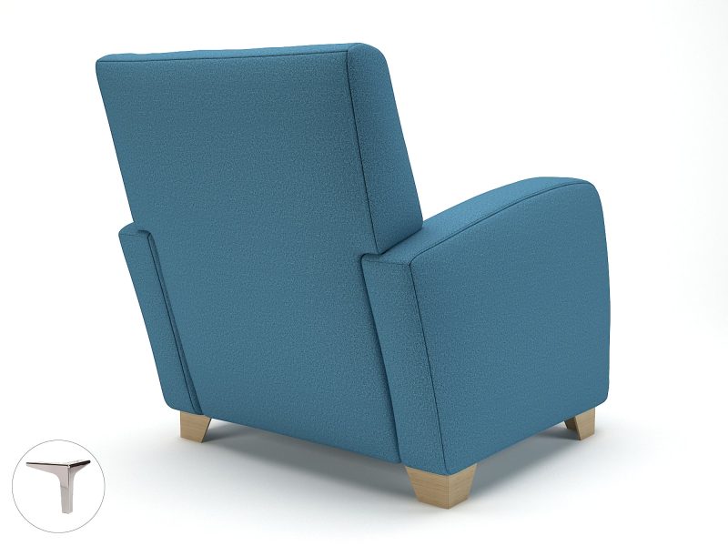 Wynne 81cm Wide Armchair in Warwick Dolly Fabric - Image 32