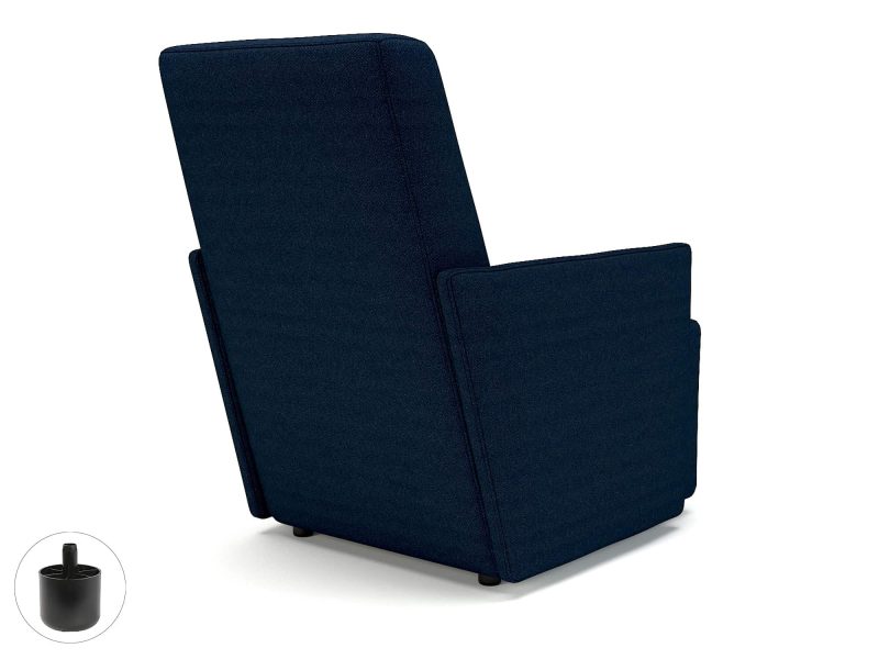 Pella 69cm Wide Armchair in Camira Era Fabric - Image 9