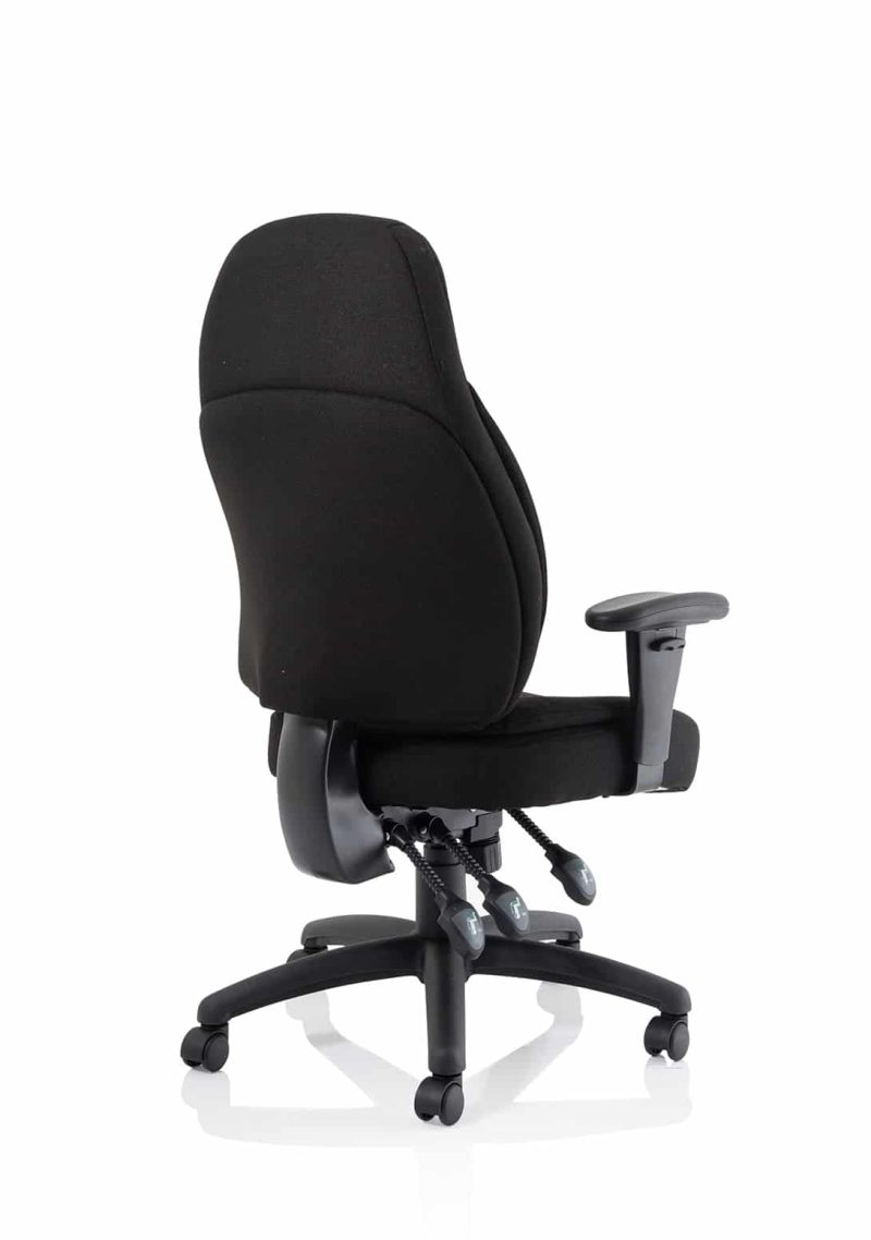 Galaxy Medium Back Task Operator Office Chair with Adjustable Arms - Image 8