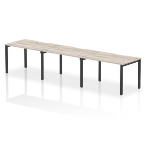 Evolve Plus Single Row Bench Desk - 3 Person - Image 38