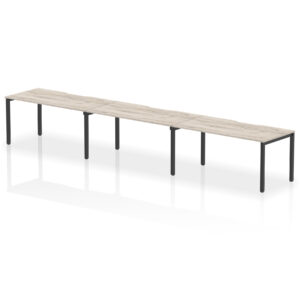 Evolve Plus Single Row Bench Desk - 3 Person - Image 50