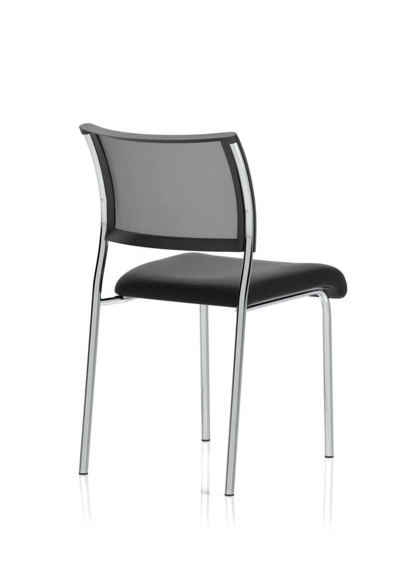 Brunswick Medium Back Stacking Visitor Office Chair - Image 31