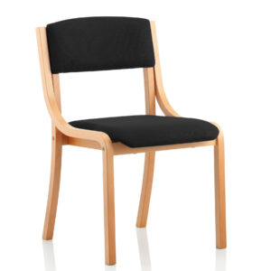 Madrid Wooden Frame Visitor Chair with Arms - Image 2
