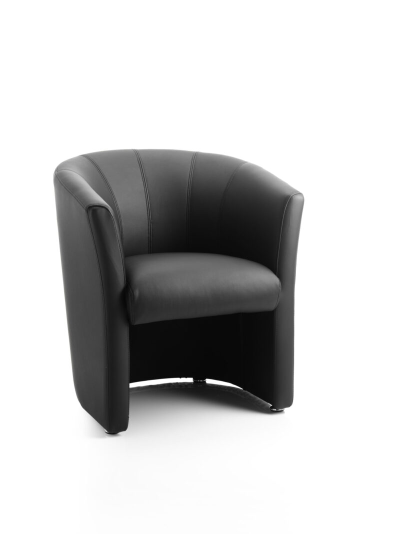 Neo Single Tub Soft Seating Arm Chair - Image 2