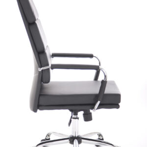 Advocate Medium Back Bonded Leather Executive Office Chair with Arms - Image 2