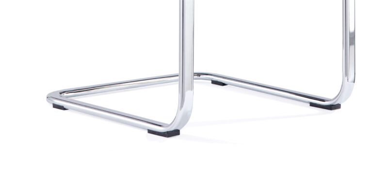 Mien High Back Leather Cantilever Visitor Office Chair - Image 12