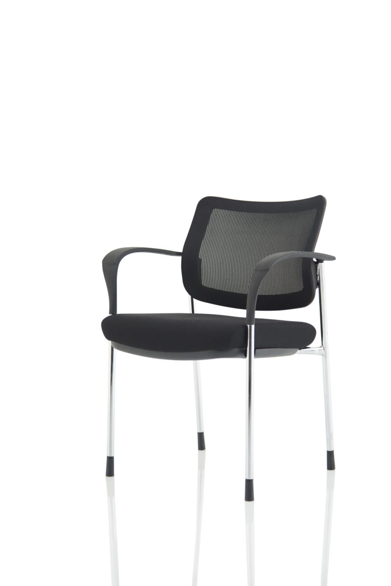 Brunswick Deluxe Medium Back Stacking Visitor Office Chair with Arms - Image 62