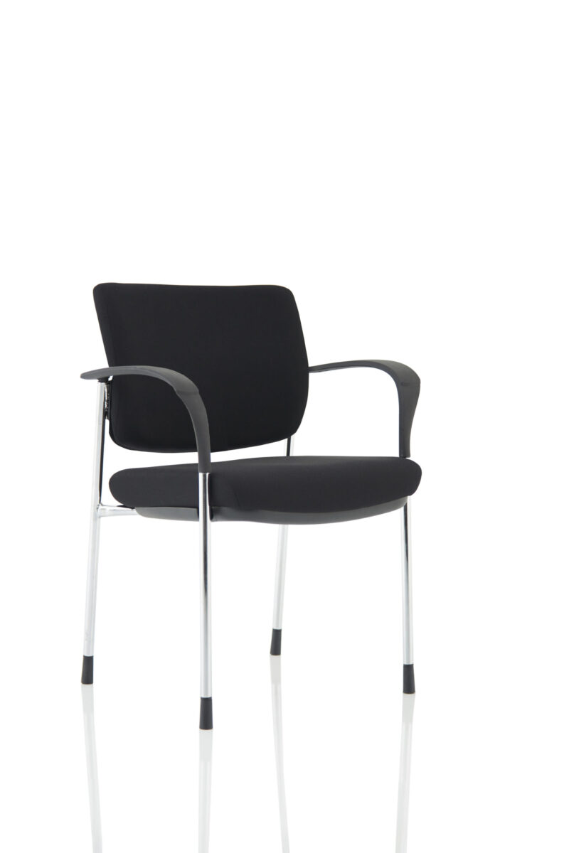 Brunswick Deluxe Medium Back Stacking Visitor Office Chair with Arms - Image 59