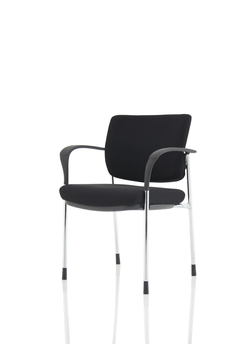 Brunswick Deluxe Medium Back Stacking Visitor Office Chair with Arms - Image 60