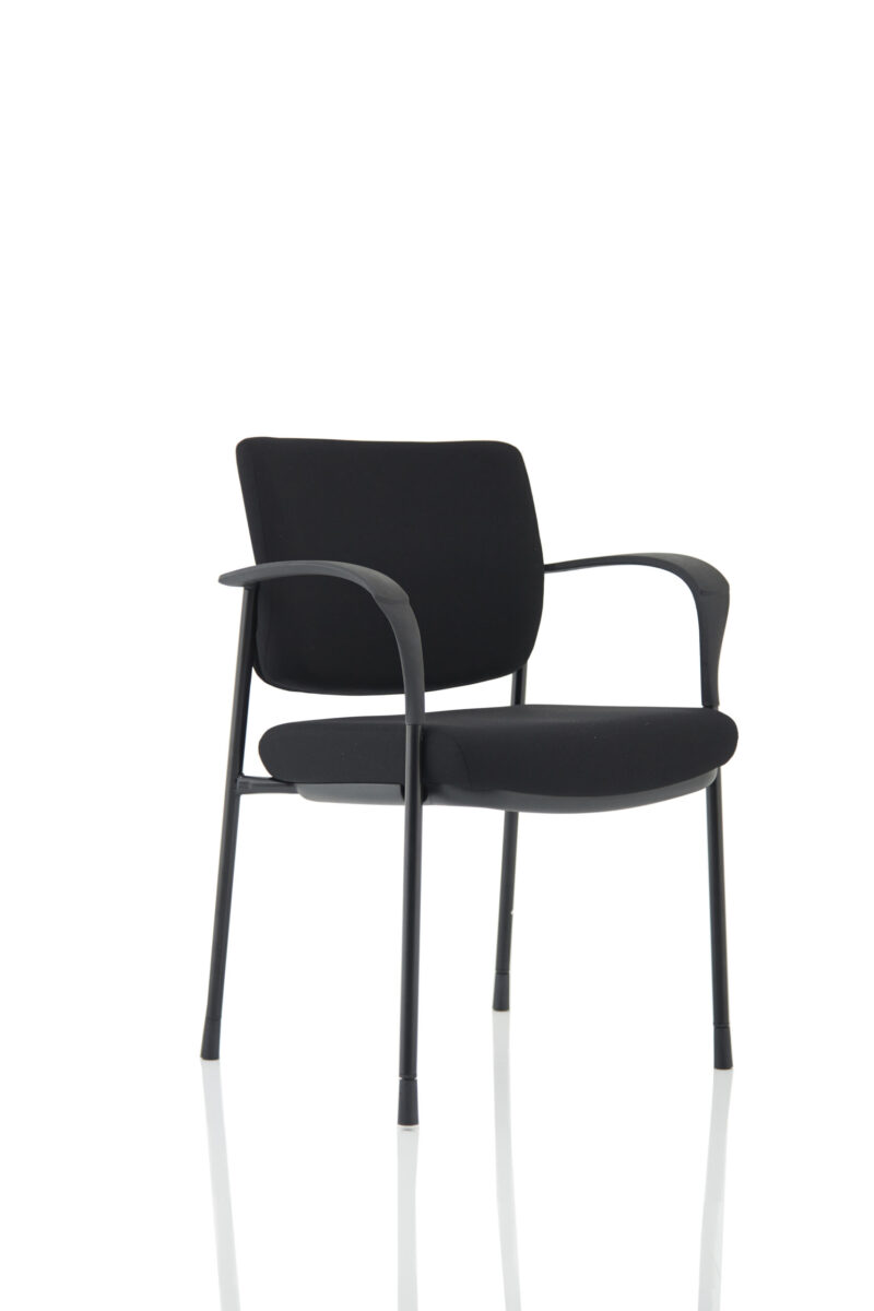 Brunswick Deluxe Medium Back Stacking Visitor Office Chair with Arms - Image 56