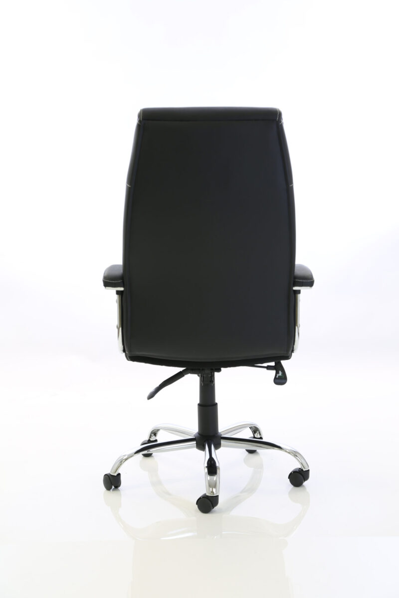 Penza High Back Executive Leather Office Chair with Arms - Image 3