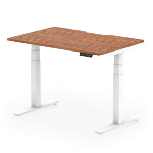 Air Scalloped Edge Height Adjustable Office Desk - Image 15