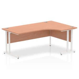 Impulse 1800mm Right Crescent Desk Cantilever Leg - Image 2
