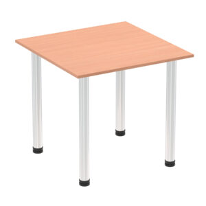 Impulse Square Table With Post Leg - Image 3