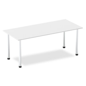 Impulse 1800mm Straight Table With Post Leg - Image 27