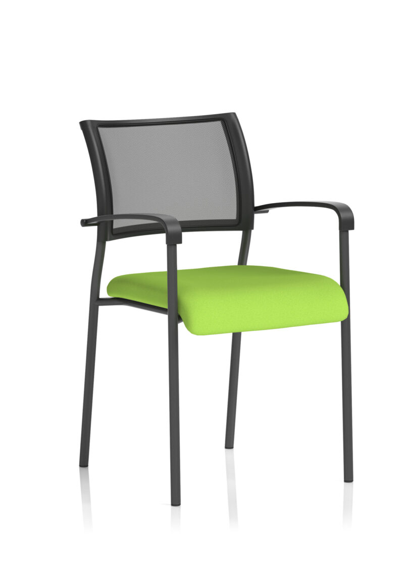 Brunswick Medium Back Stacking Visitor Office Chair - Image 34