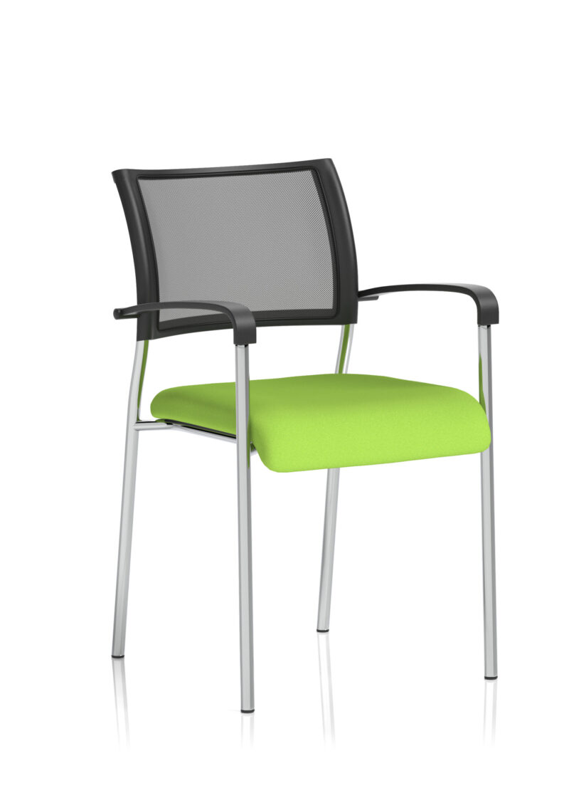Brunswick Medium Back Stacking Visitor Office Chair - Image 42