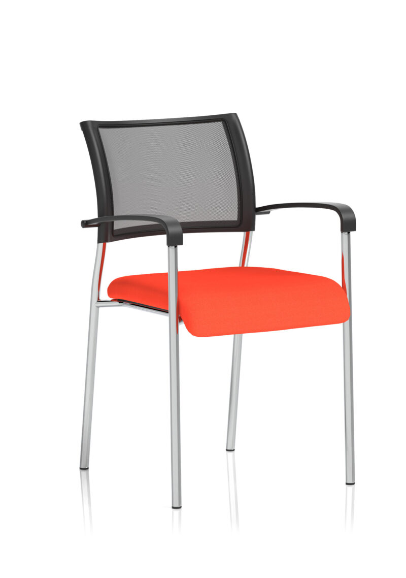 Brunswick Medium Back Stacking Visitor Office Chair - Image 44
