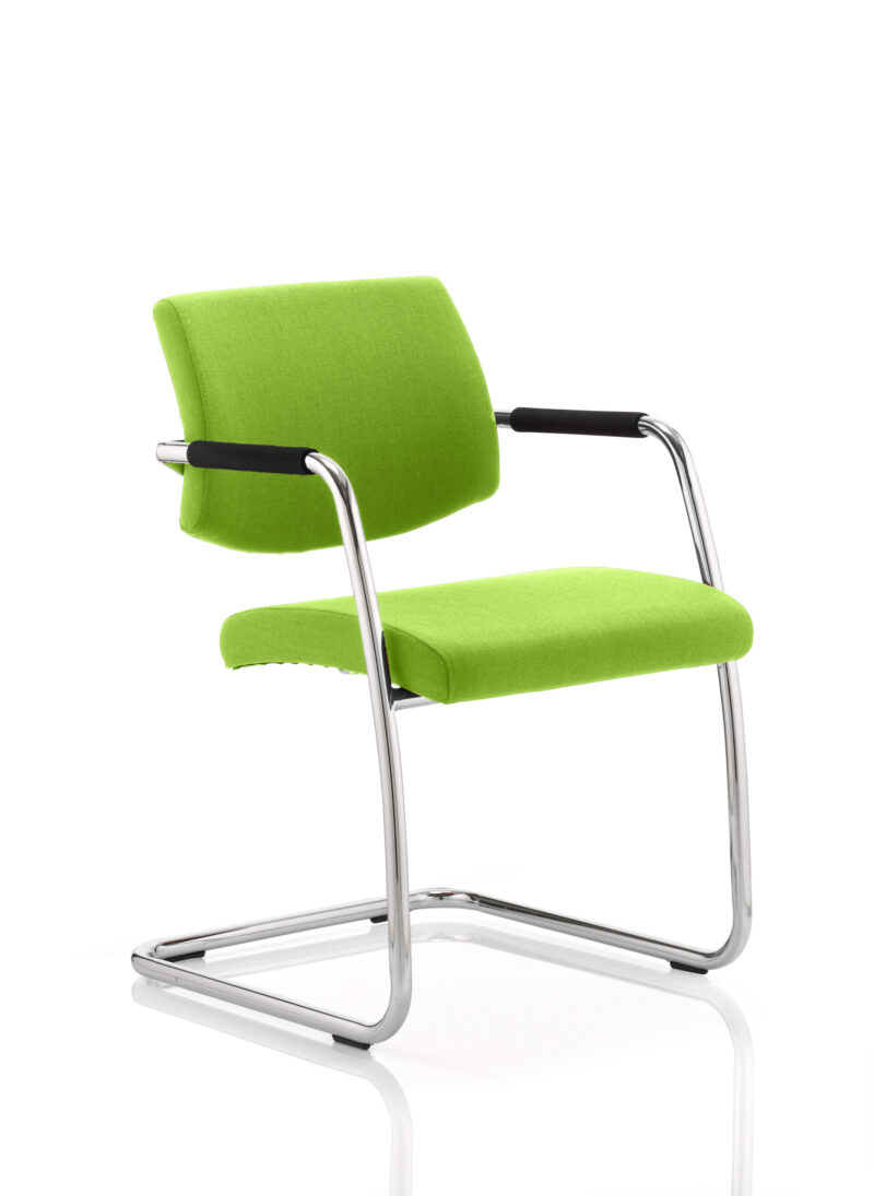 Havanna Medium Back Cantilever Visitor Chair with Arms - Image 5