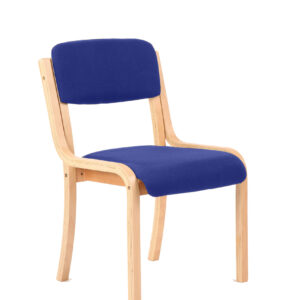 Madrid Wooden Frame Visitor Chair with Arms - Image 13