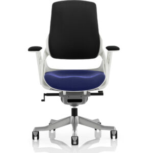 Zure High Back White Shell Executive Office Chair with Arms - Image 61