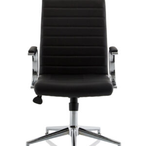 Ezra Medium Back Leather Executive Office Chair with Arms - Image 35
