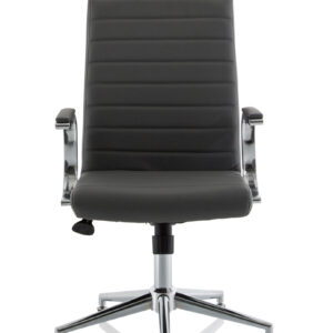 Ezra Medium Back Leather Executive Office Chair with Arms - Image 45