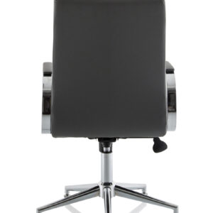 Ezra Medium Back Leather Executive Office Chair with Arms - Image 49