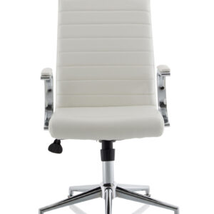 Ezra Medium Back Leather Executive Office Chair with Arms - Image 21