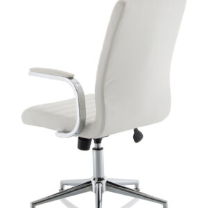 Ezra Medium Back Leather Executive Office Chair with Arms - Image 24