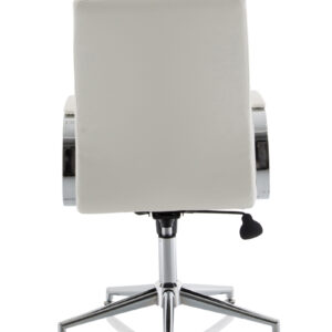 Ezra Medium Back Leather Executive Office Chair with Arms - Image 25