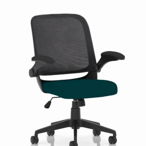 Crew Task Operator Mesh Chair With Folding Arms - Image 11