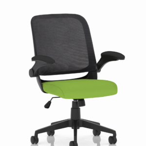 Crew Task Operator Mesh Chair With Folding Arms - Image 12