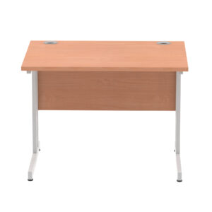 Impulse 1000mm Straight Desk Cantilever Leg - Image 2