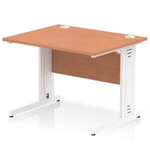 Impulse 1000mm Straight Desk Cable Managed Leg - Image 9