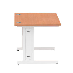 Impulse 1000mm Straight Desk Cable Managed Leg - Image 12